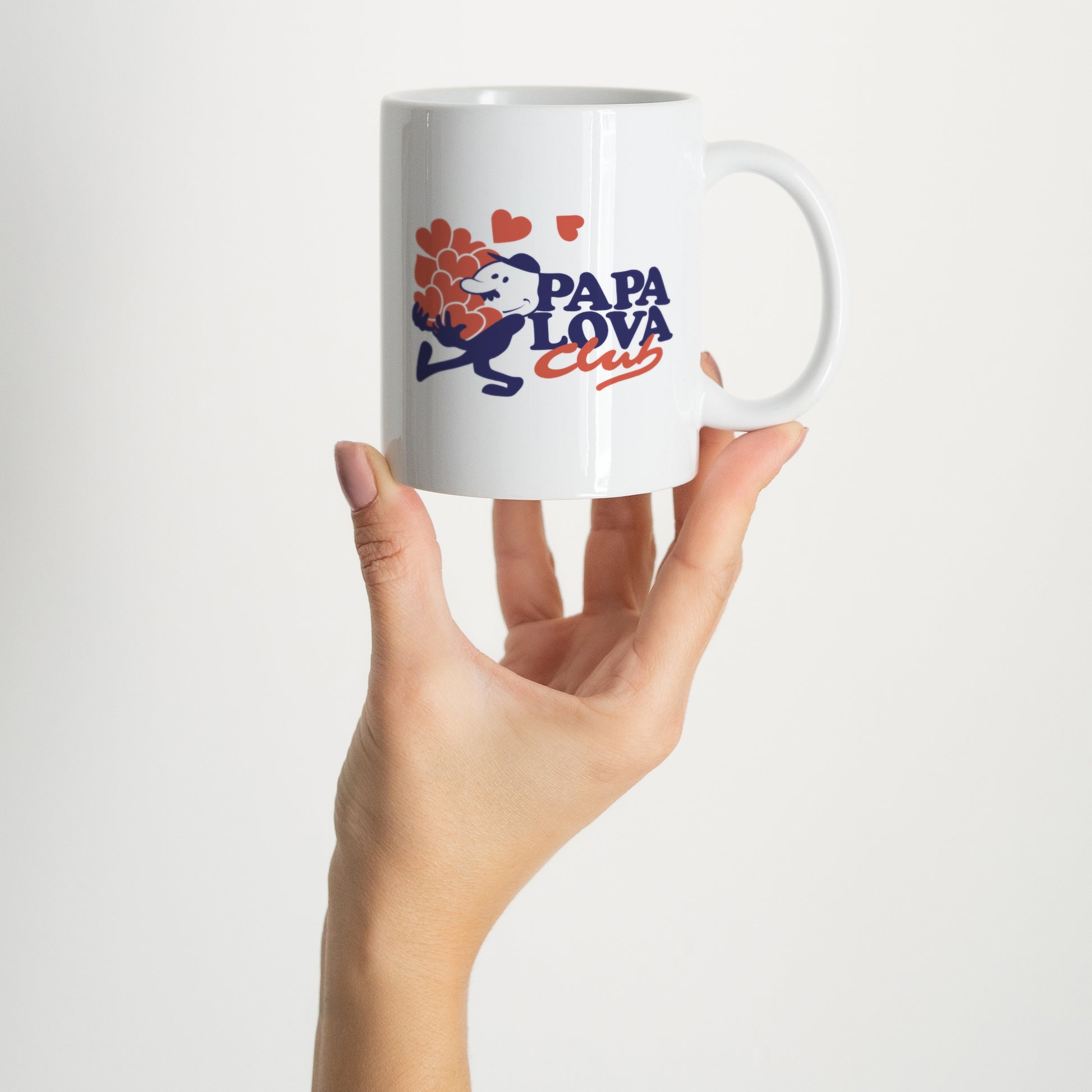 Mug Blanc Papa Lova Club photo N° 2