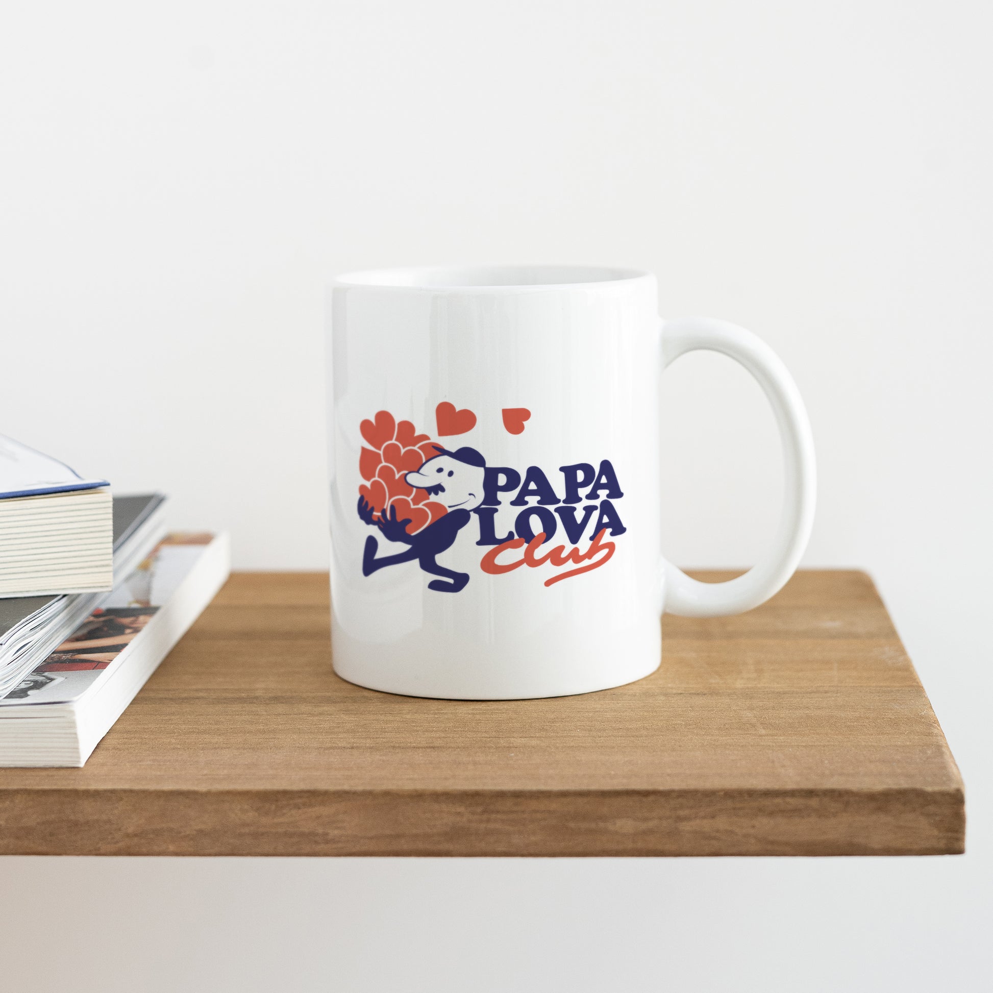 Mug Blanc Papa Lova Club photo N° 4