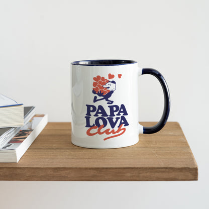 Mug Bleu Papa Lova Club photo N° 4