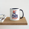 Mug Bleu Papa Lova Club photo N° 4