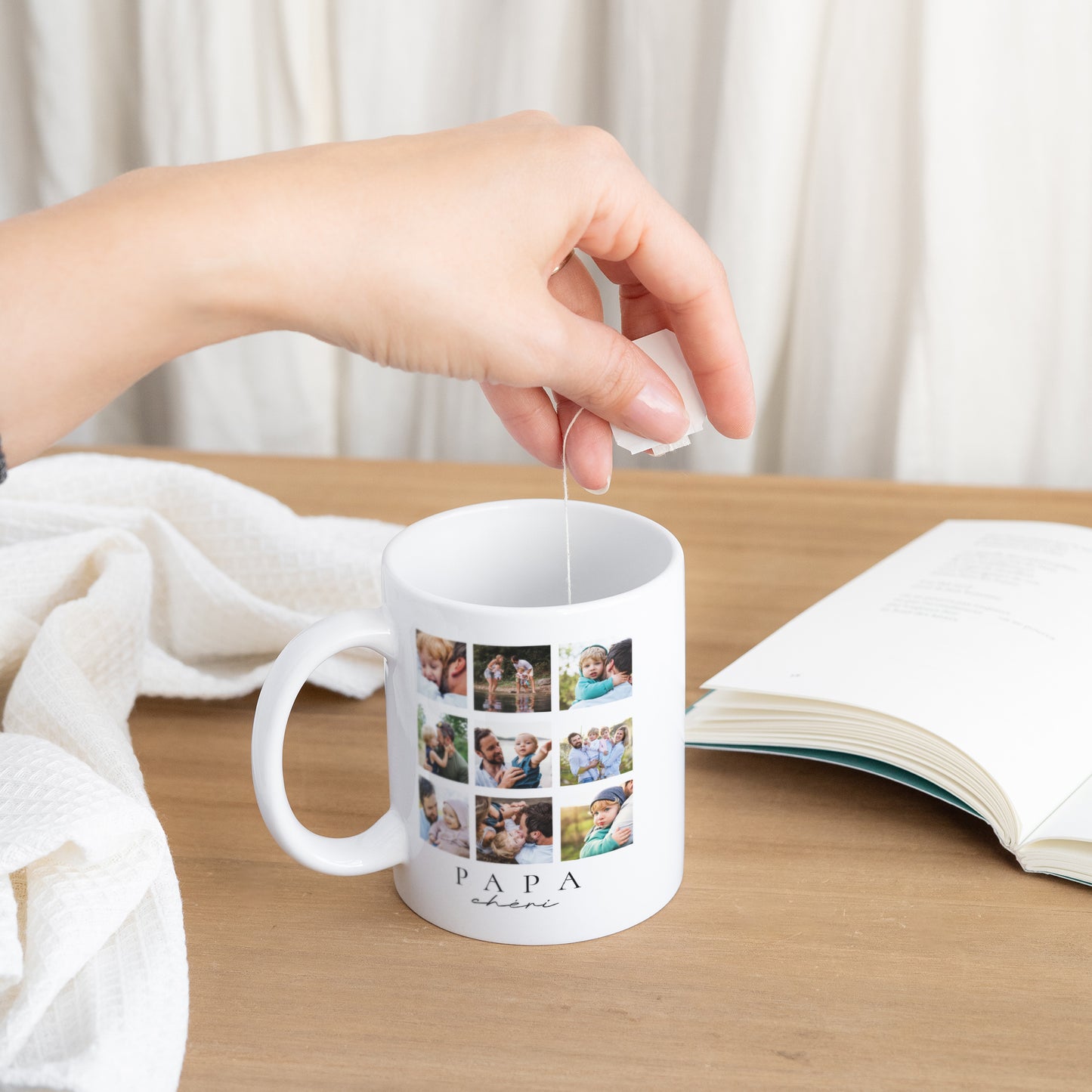 Mug Blanc Papa d’Exception photo N° 3