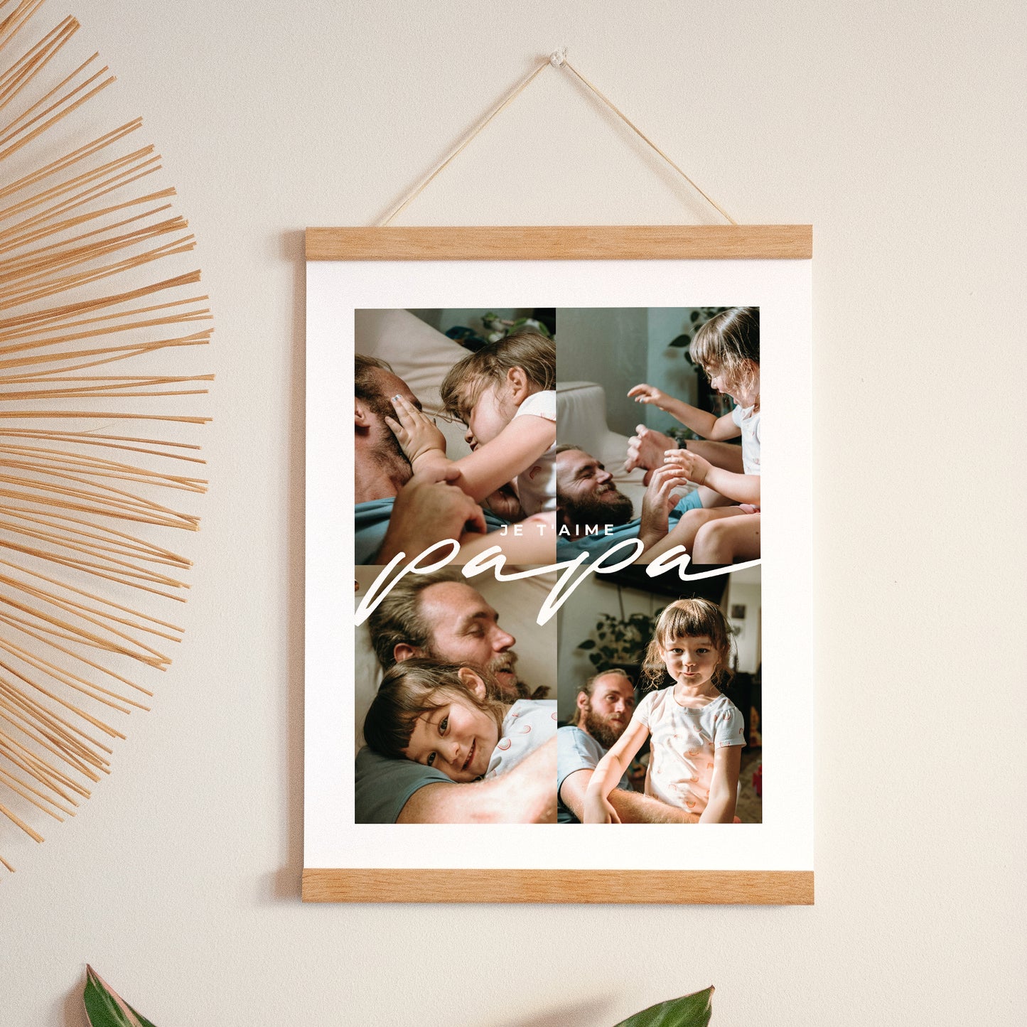 Affiche Portrait 30 x 40 cm Le Club des Papas Cool photo N° 1