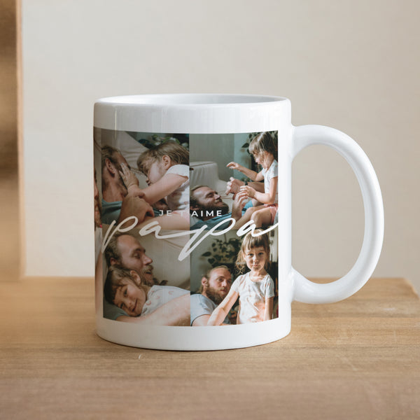 Mug Blanc Le Club des Papas Cool photo