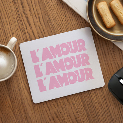 Tapis de souris Rectangle L' Amour lavande photo N° 1