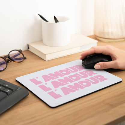 Tapis de souris Rectangle L' Amour lavande photo N° 2