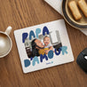 Tapis de souris Rectangle Papa d'Amour bleu photo N° 1