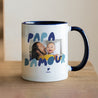Mug Bleu Papa d'Amour bleu photo N° 1