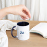 Mug Bleu Papa d'Amour bleu photo N° 3