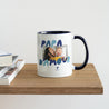 Mug Bleu Papa d'Amour bleu photo N° 4