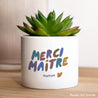 Pot de fleurs 48 cl Merci Maître photo N° 1