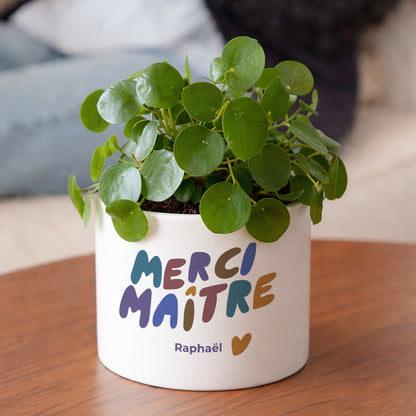 Pot de fleurs 48 cl Merci Maître photo N° 2