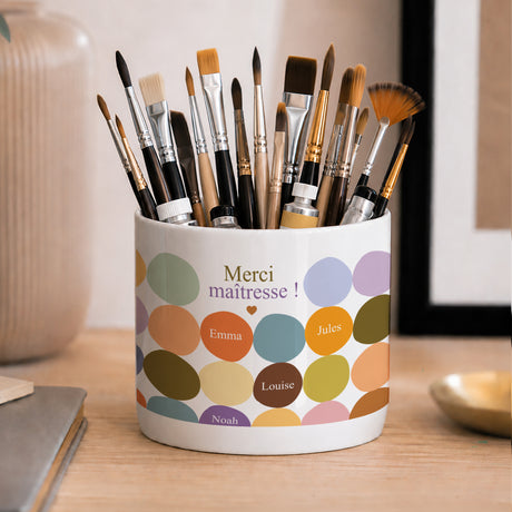 Pot à crayons 48 cl Multi-color Merci