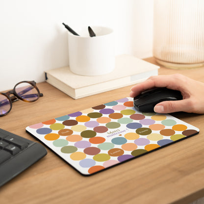Tapis de souris Rectangle Multi-color Merci photo N° 2