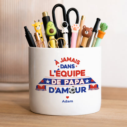 Pot à crayons 48 cl L'équipe de Papa photo N° 1
