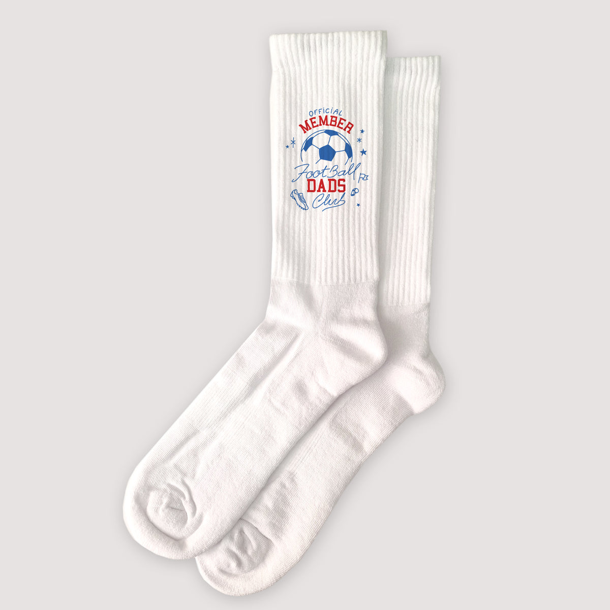 Chaussettes homme Blanches Football Dads Club photo N° 1