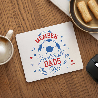 Tapis de souris Rectangle Football Dads Club photo N° 1