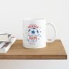 Mug Blanc Football Dads Club photo N° 4