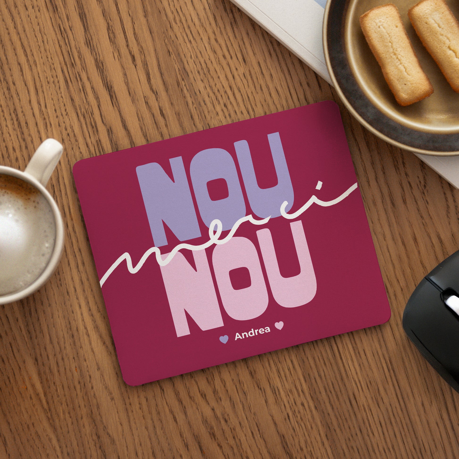 Tapis de souris Rectangle Merci ma Nounou ! photo N° 1