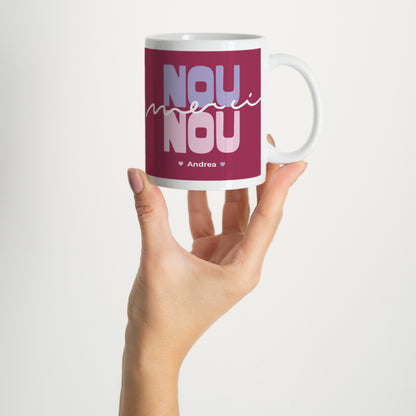 Mug Blanc Merci ma Nounou ! photo N° 2