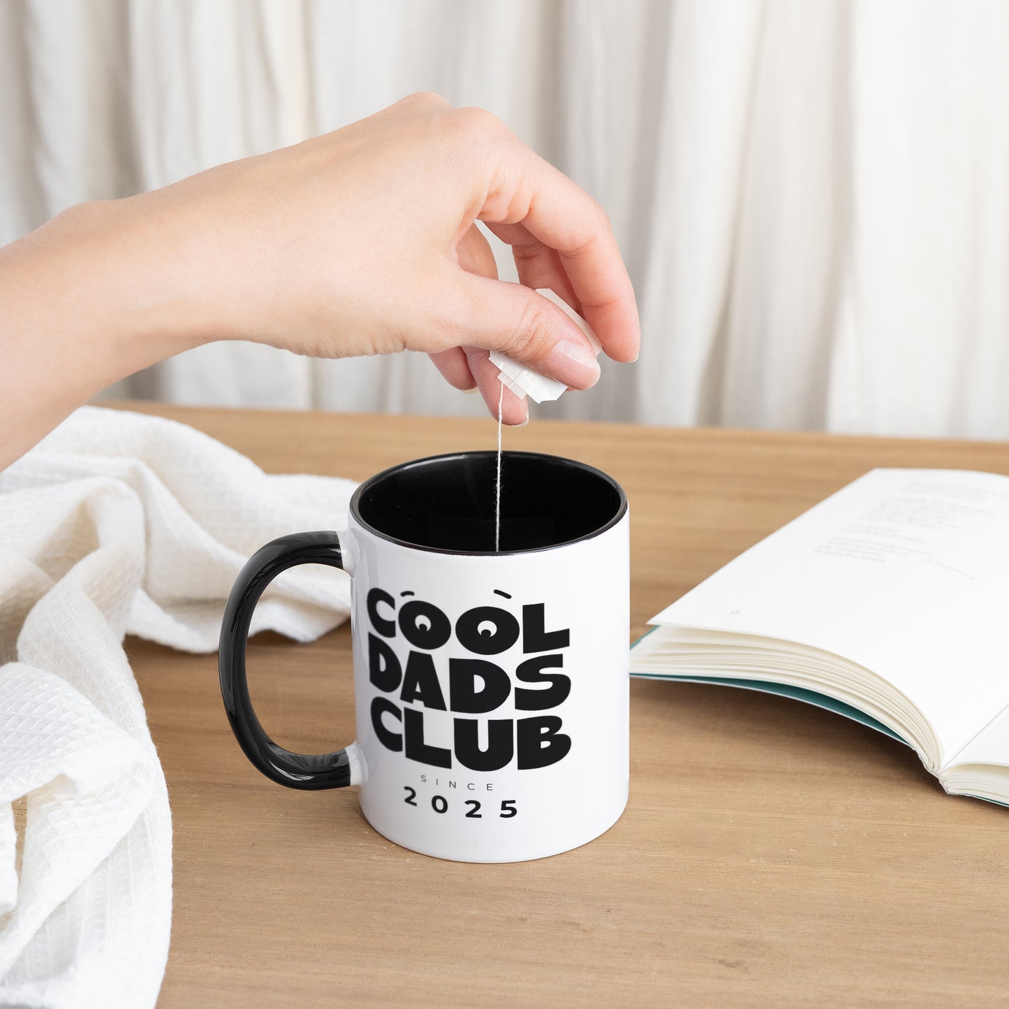 Mug Noir Cool Dads Club photo N° 3