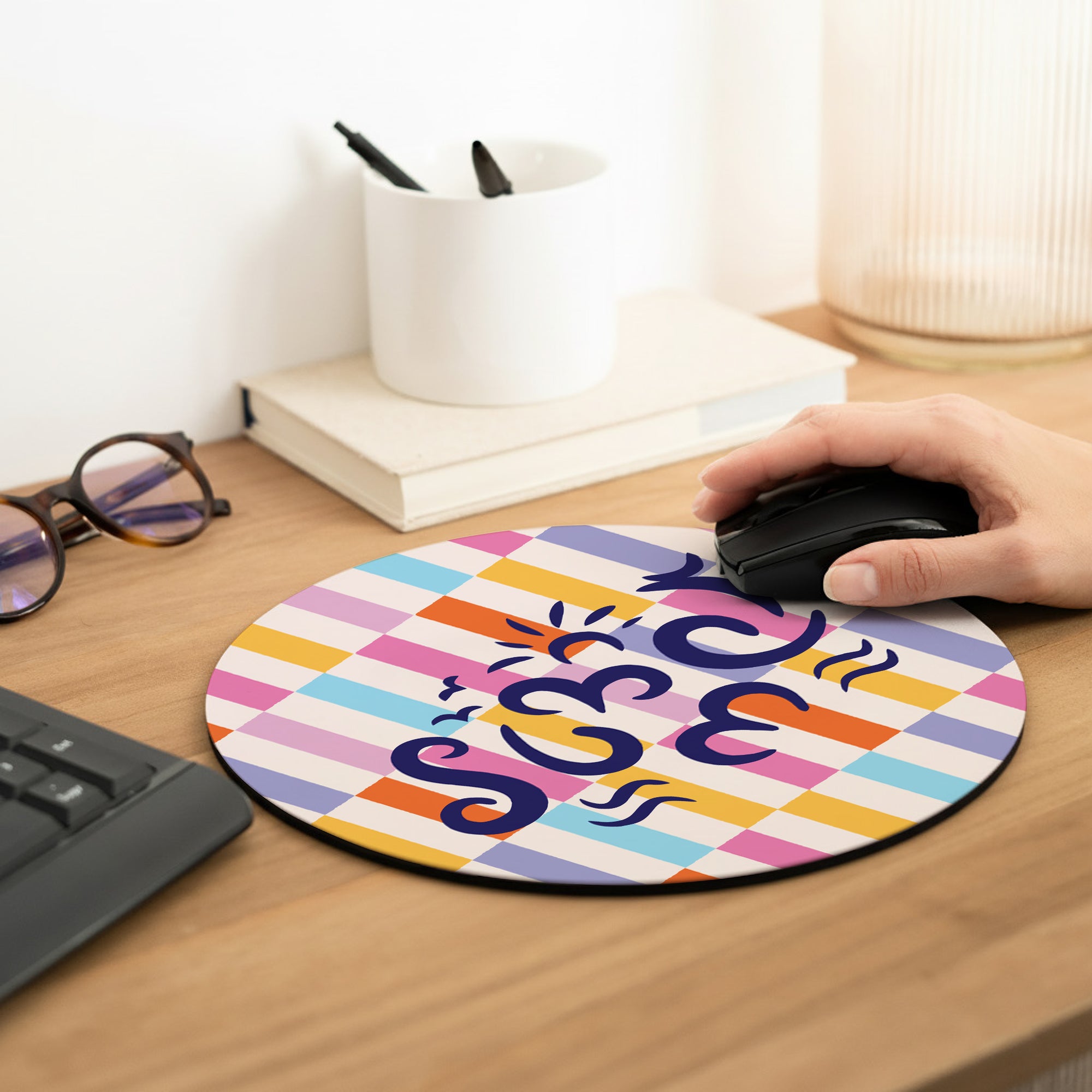 Tapis de souris Rond Summer Breeze photo N° 2