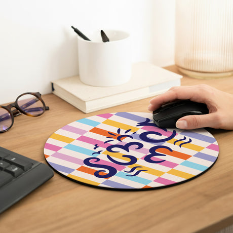 Tapis de souris Rond Summer Breeze