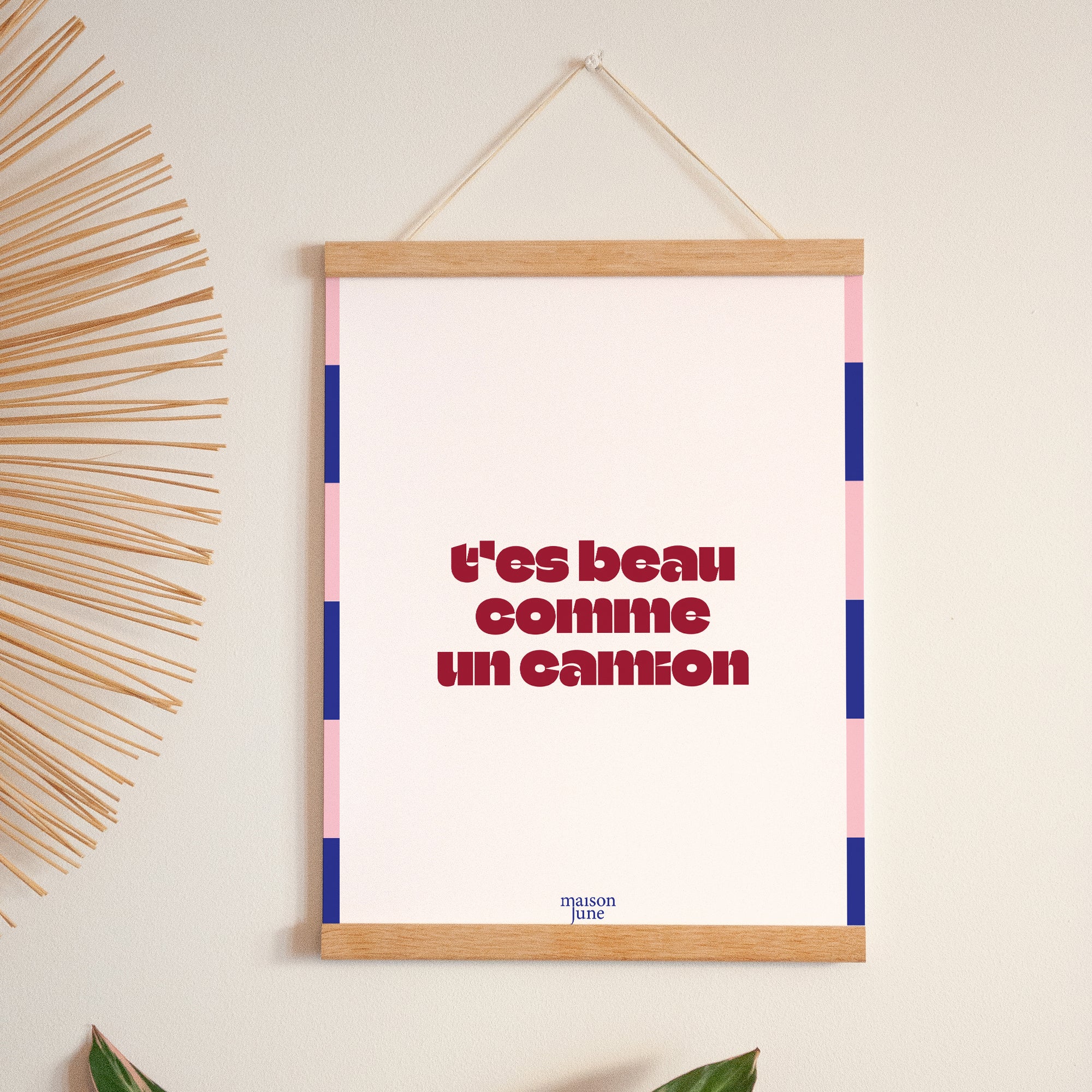 Affiche Portrait 30 x 40 cm Beau comme un camion photo N° 1