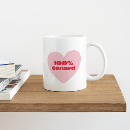 Mug Blanc 100% canard photo N° 4