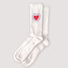 Chaussettes femme Blanches Cœur rayonnant photo N° 1