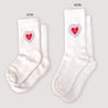 Chaussettes enfant Blanches Cœur rayonnant photo N° 1