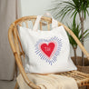 Tote bag Anse en toile Cœur rayonnant photo N° 2