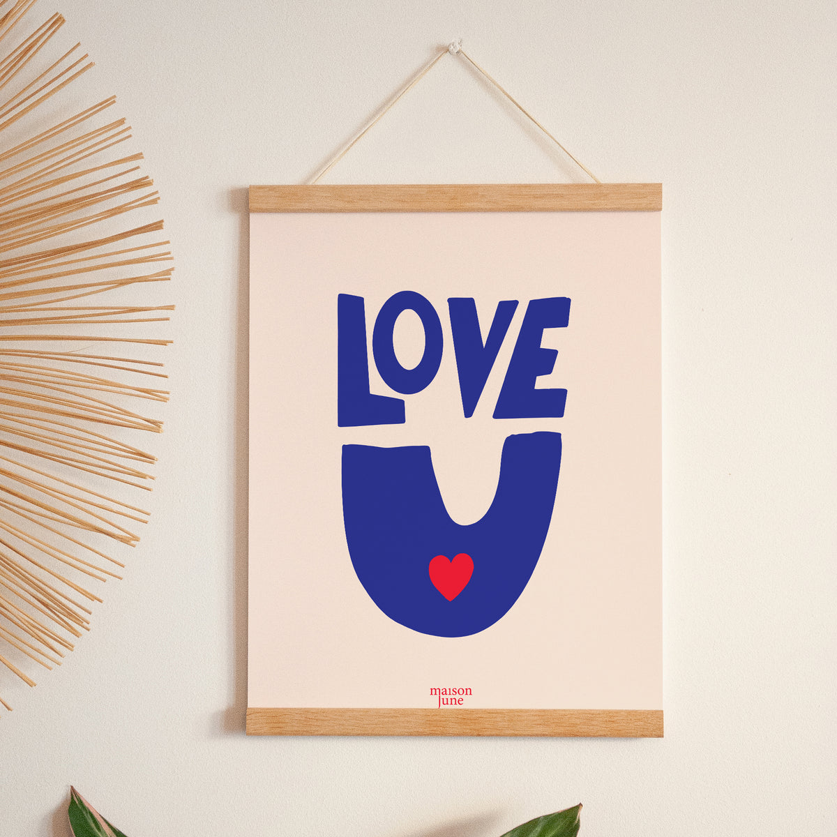 Affiche Portrait 30 x 40 cm Love, toujours photo N° 1