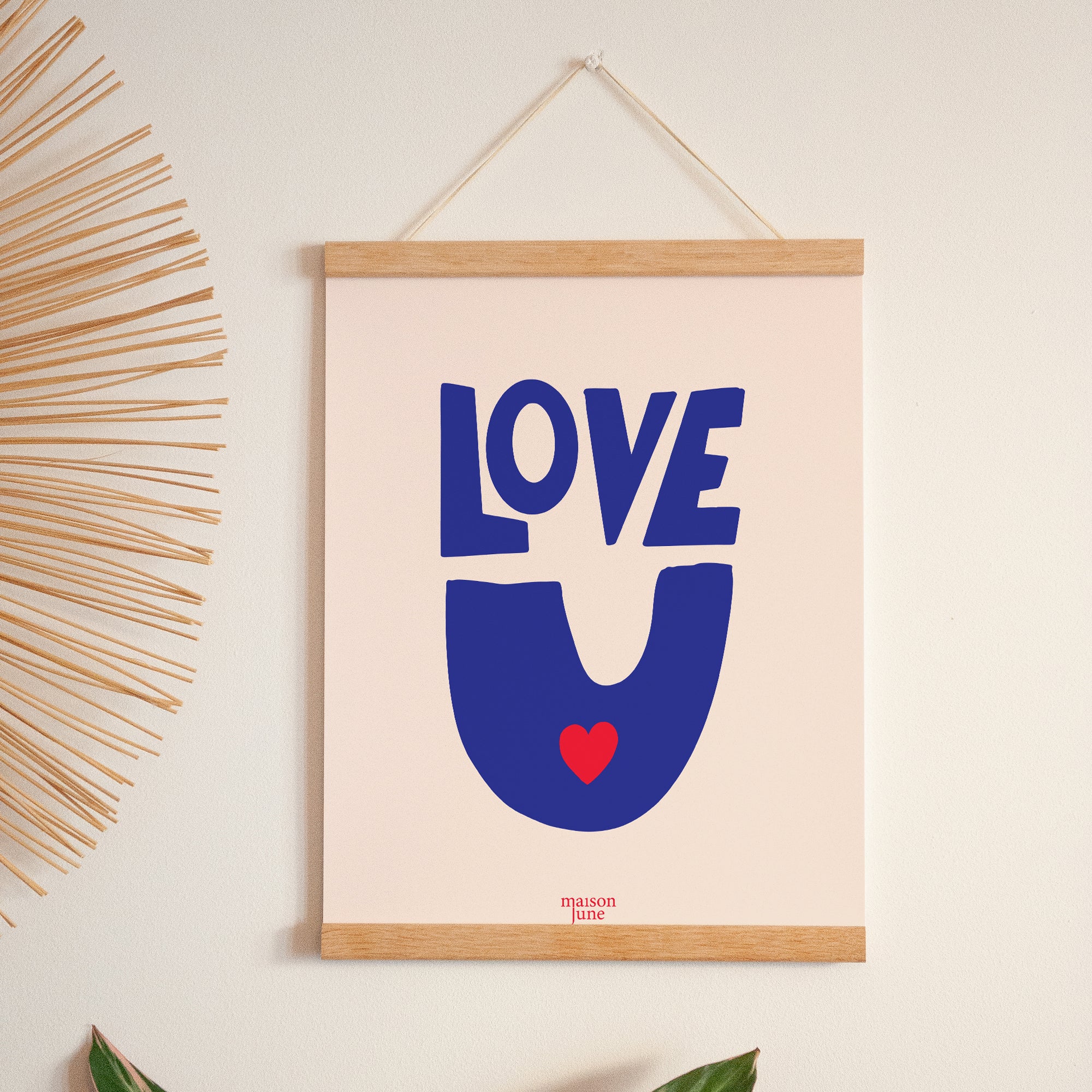 Affiche Portrait 30 x 40 cm Love, toujours photo N° 1