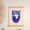 Affiche Portrait 30 x 40 cm Love, toujours photo N° 1