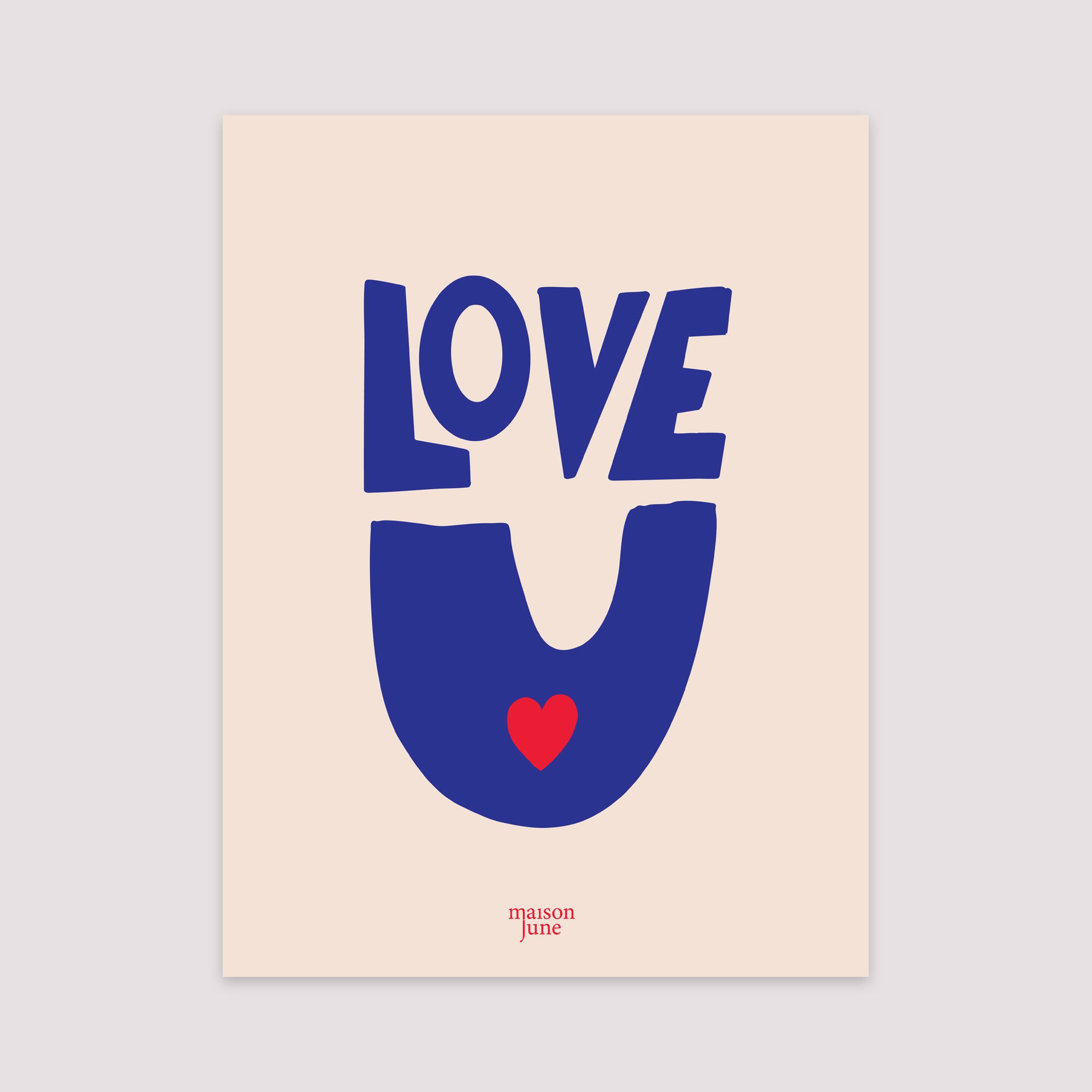 Affiche Portrait 30 x 40 cm Love, toujours photo N° 2