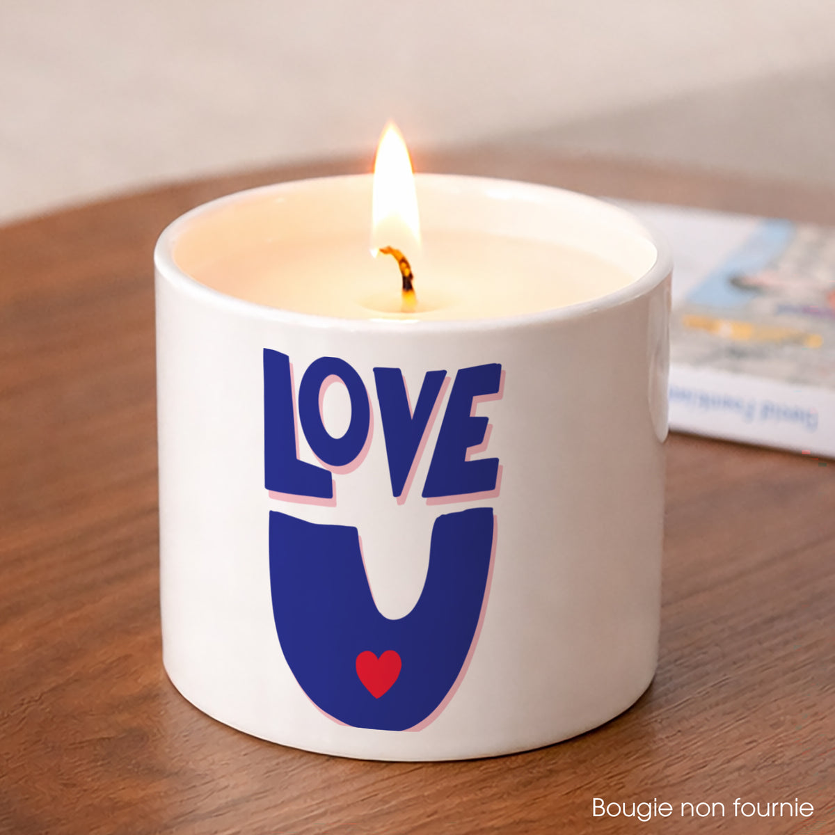 Bougeoir 48 cl Love, toujours photo N° 1