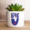 Pot de fleurs 48 cl Love, toujours photo N° 1