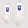 Chaussettes enfant Blanches Love, toujours photo N° 1