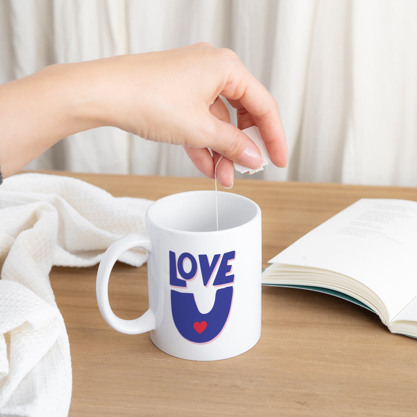 Mug Blanc Love, toujours photo N° 3