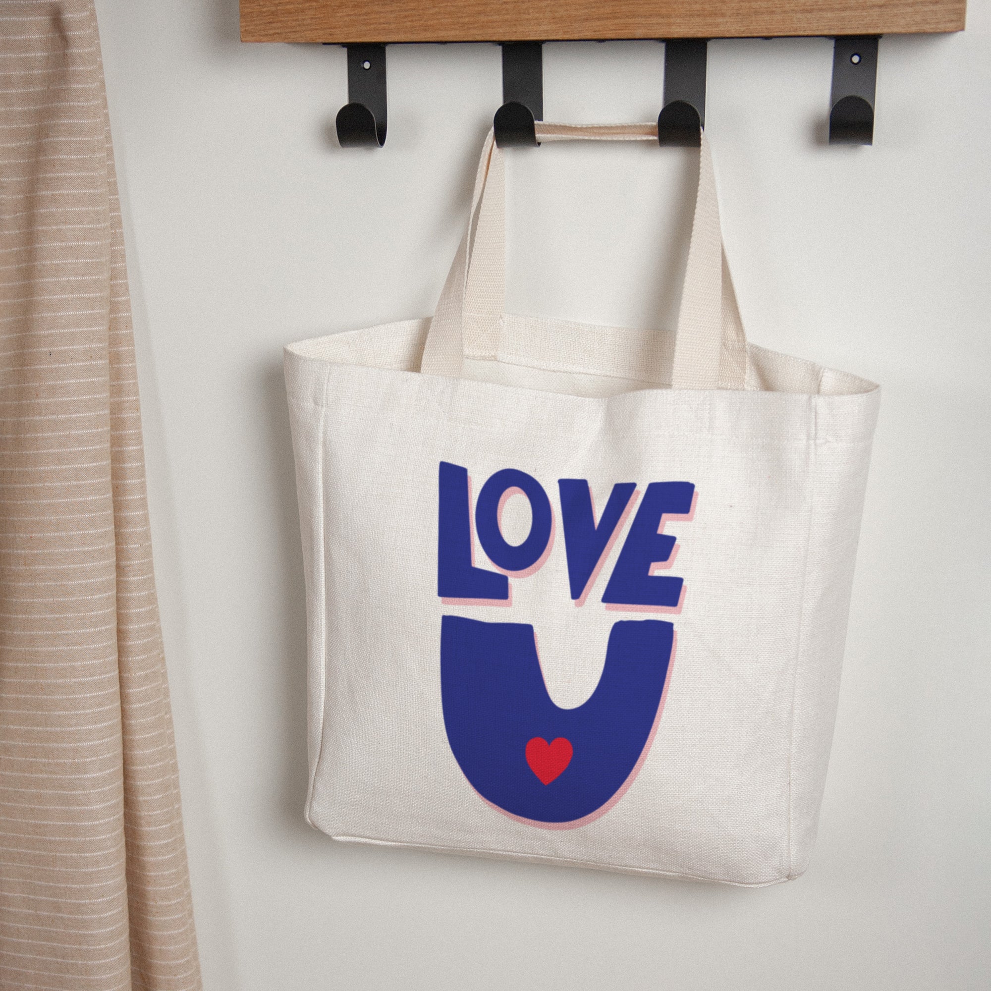 Tote bag Anse en toile Love, toujours photo N° 1