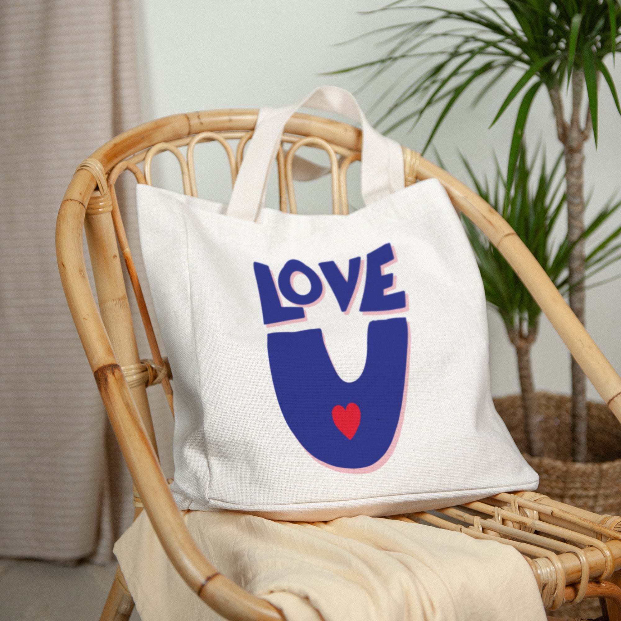 Tote bag Anse en toile Love, toujours photo N° 2