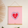 Affiche Portrait 30 x 40 cm Canard amoureux photo N° 1