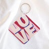 Porte-clés Carré Love XXL photo N° 1