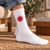 Chaussettes femme Blanches Cagnard dans mon cœur photo N° 2