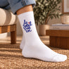 Chaussettes femme Blanches Le soleil c'est toi photo N° 2