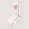 Chaussettes femme Blanches Mon Humain Préf Rose photo N° 1