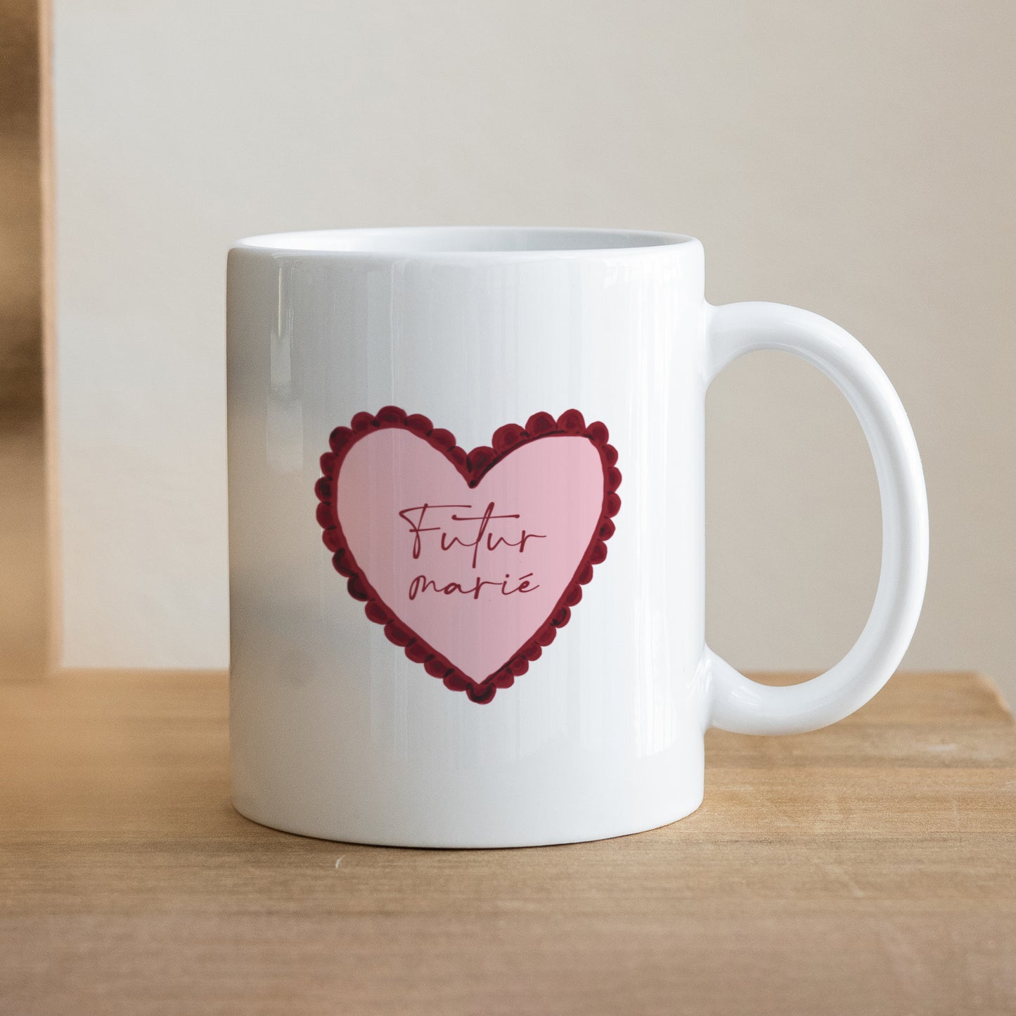 Mug Blanc Le futur Marié photo N° 1