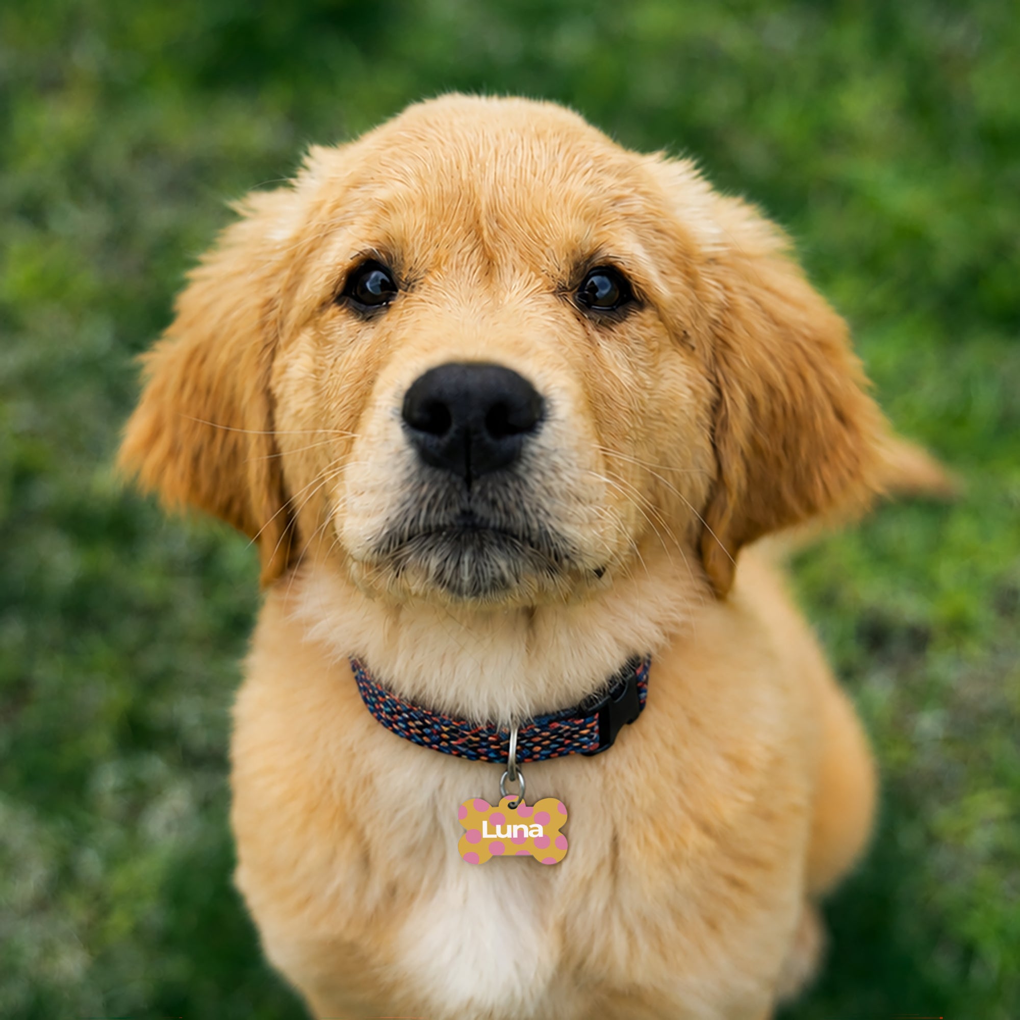 Médaille Chien os Pop Pois photo N° 3