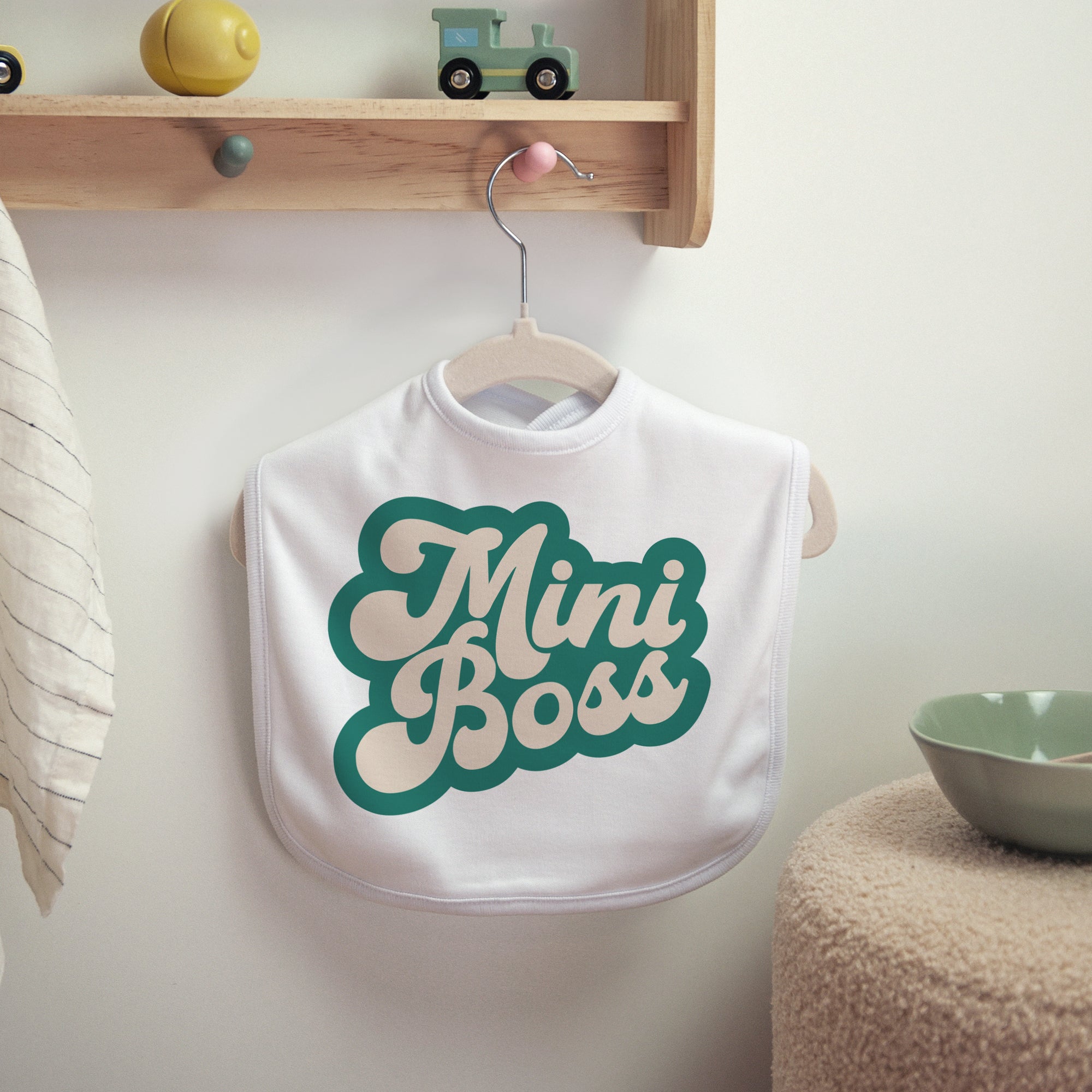 Bavoir Tissu Mini Boss photo N° 2