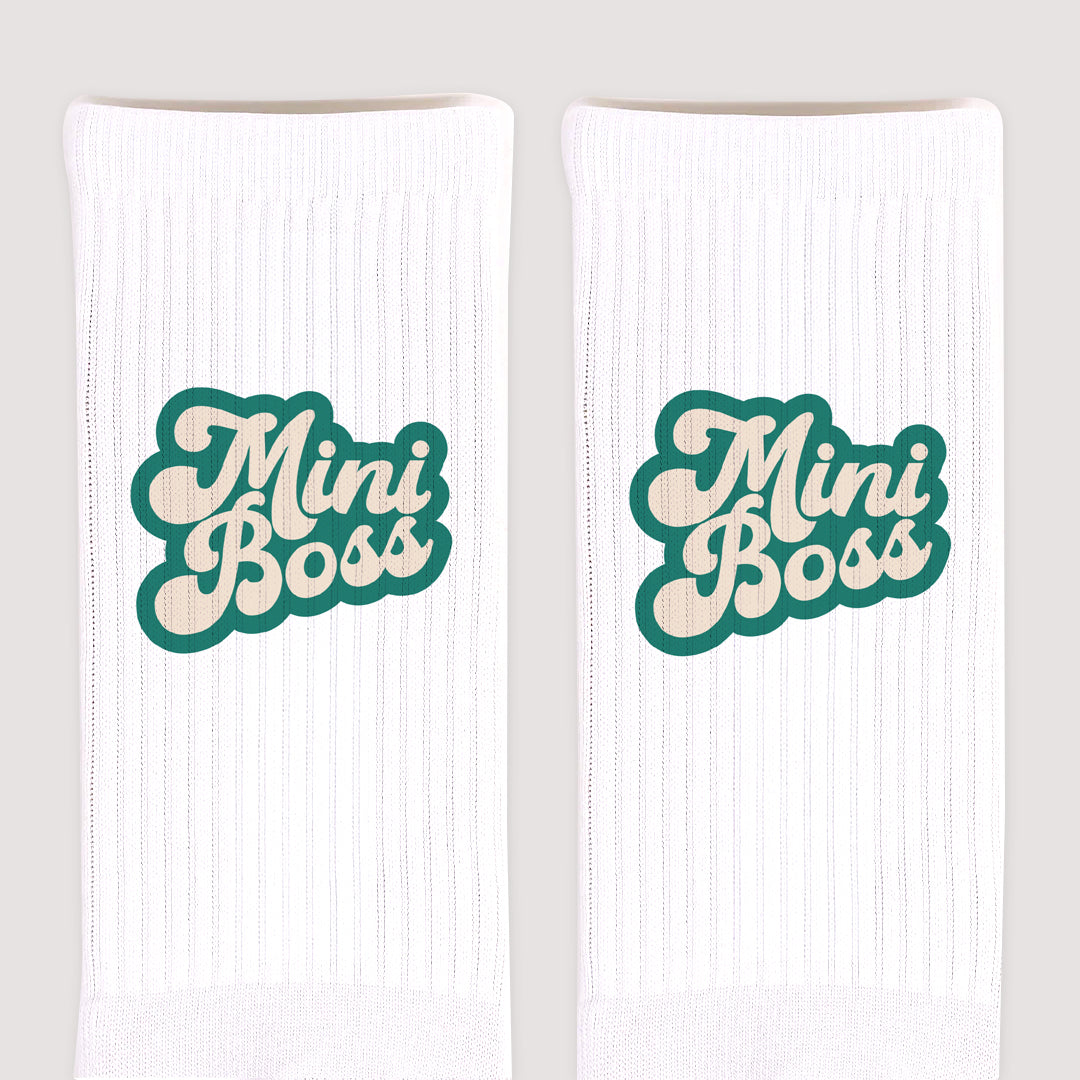 Chaussettes enfant Blanches Mini Boss photo N° 3